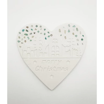 Karácsonyfadísz amazonit ásvánnyal