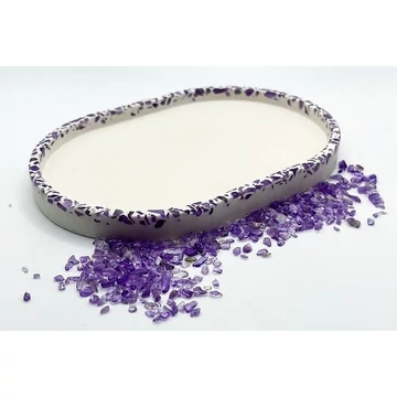 Dekortálca ametiszt ásvánnyal