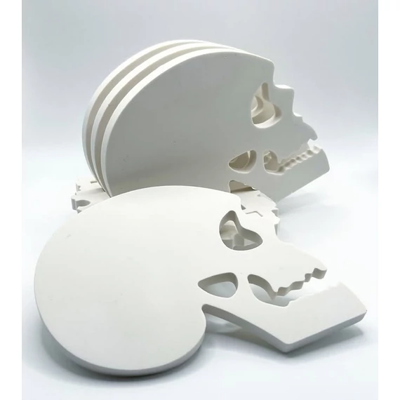 Poháralátét - Koponya