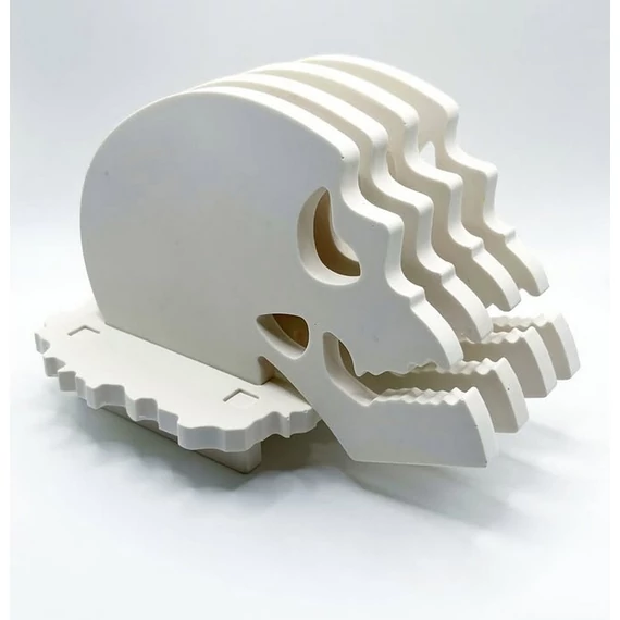 Poháralátét - Koponya