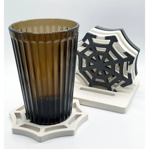 Poháralátét - Pókháló